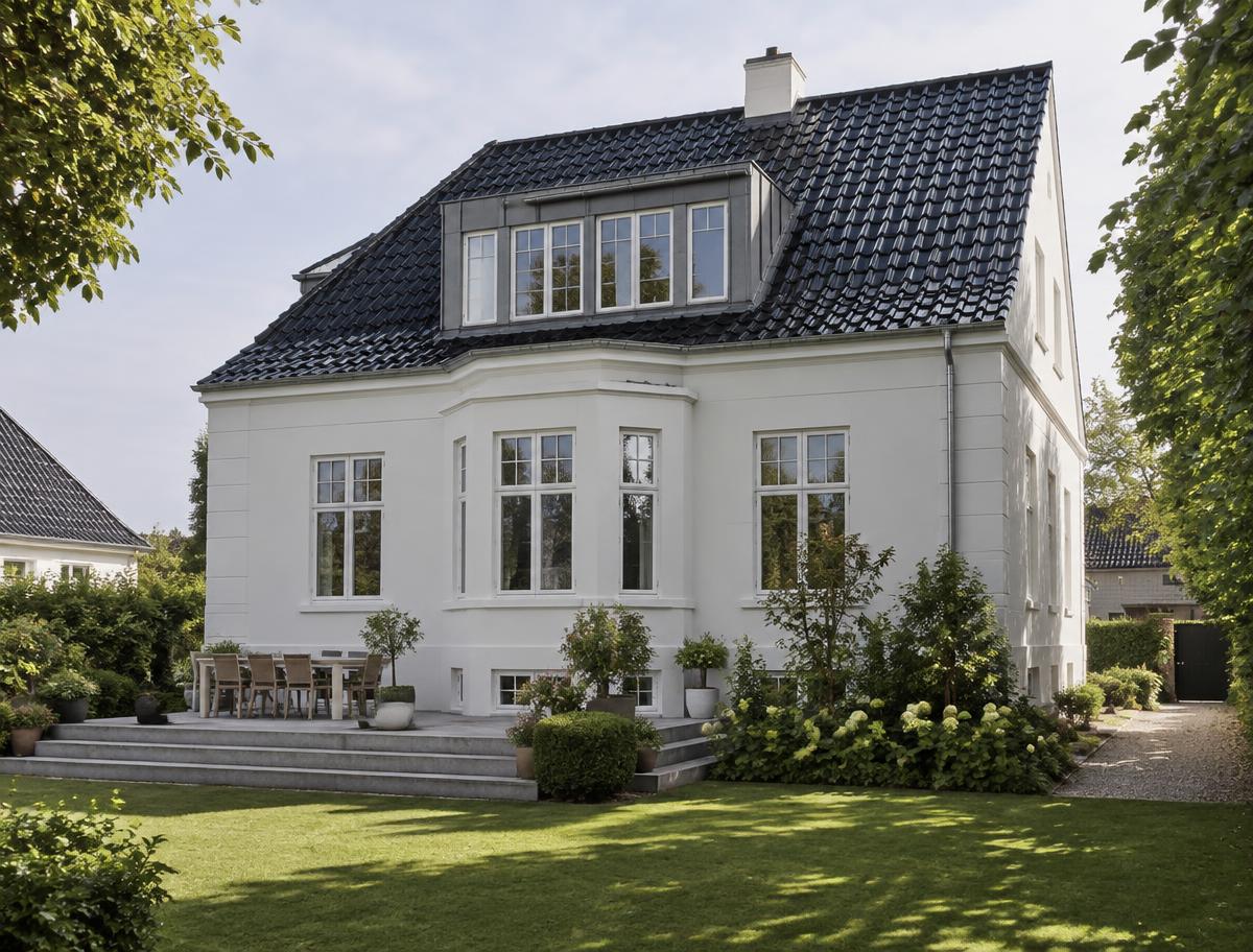 Nyt rødt tegltag